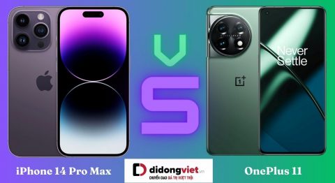 OnePlus 11 và iPhone 14 Pro Max