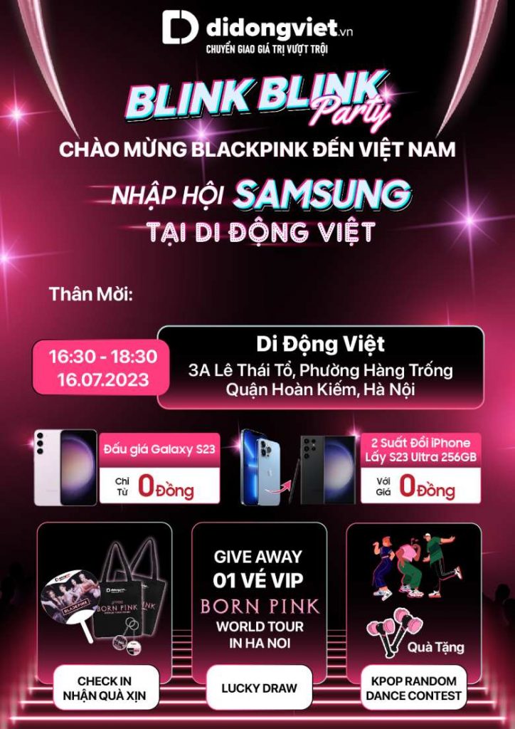 Blink Blink Party Di Động Việt