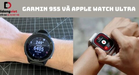 Garmin 955 và Apple Watch Ultra