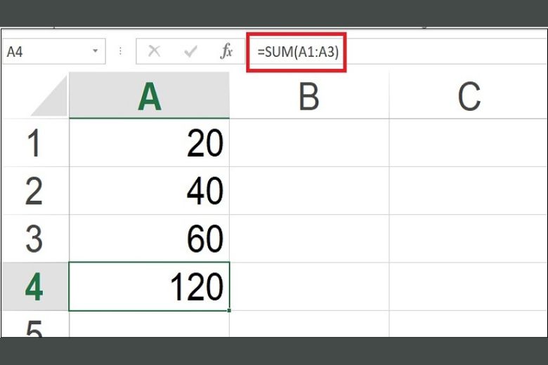 các hàm cơ bản trong excel