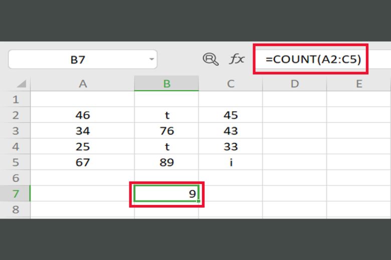 các hàm cơ bản trong excel