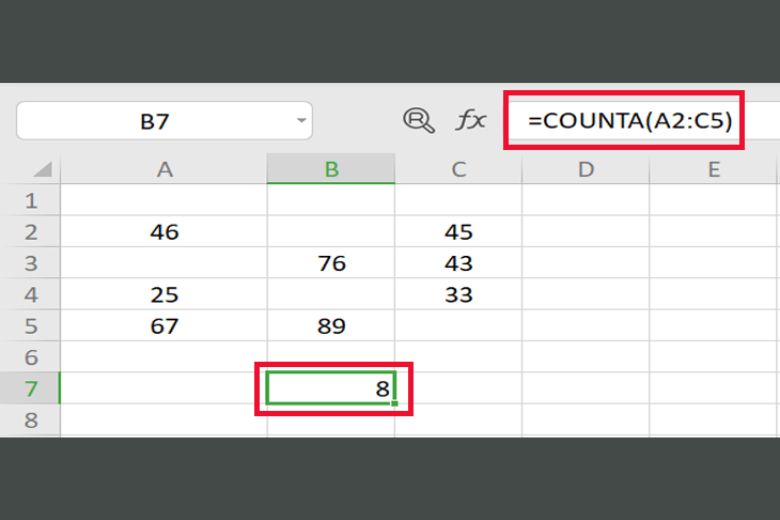 các hàm cơ bản trong excel