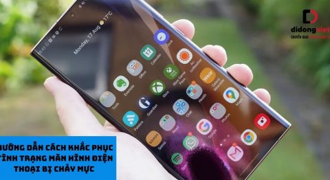 Hướng dẫn cách khắc phục tình trạng màn hình điện thoại bị chảy mực hiệu quả