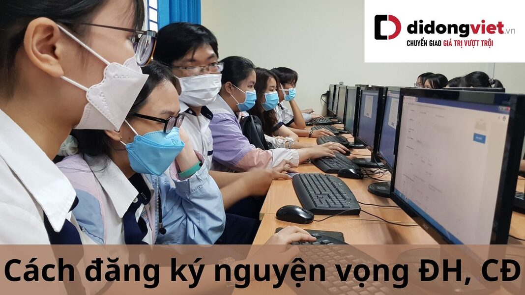 đăng ký nguyện vọng đại học