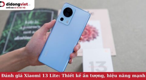 đánh giá xiaomi 13 lite