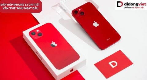 Đập hộp iPhone 13