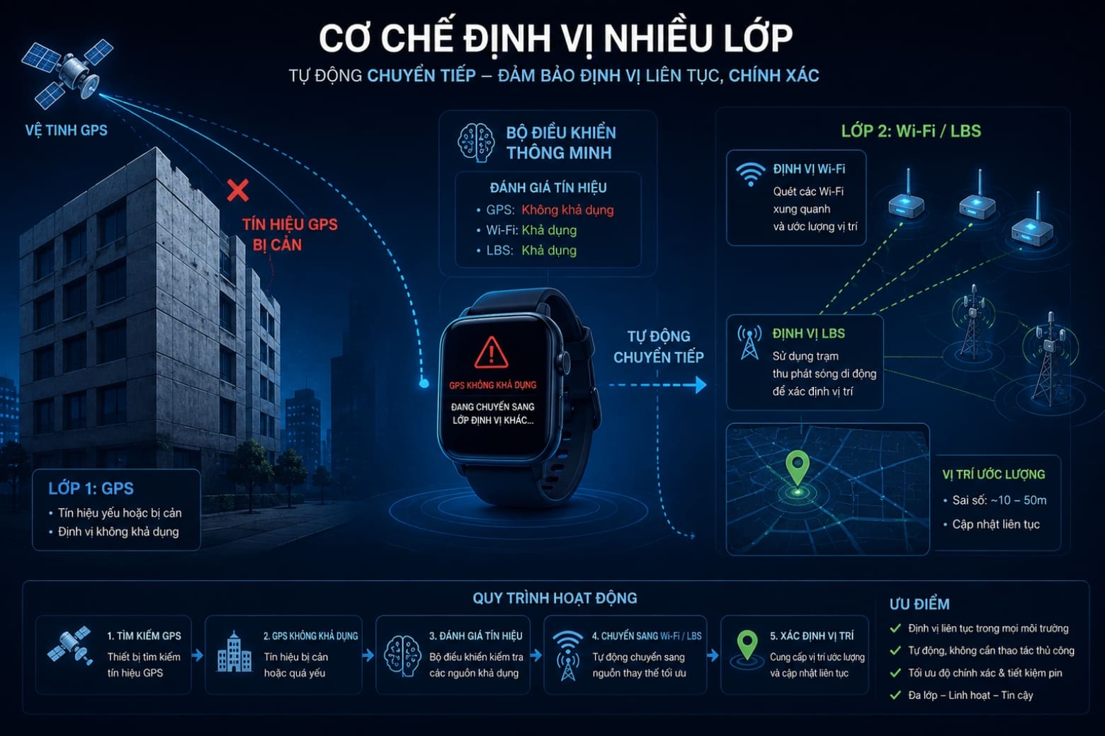 Top 5+ đồng hồ thông minh trẻ em tốt nhất, định vị chính xác để ba mẹ an tâm 16 Nguyên nhân tiêu hao pin và độ trễ định vị thực tế