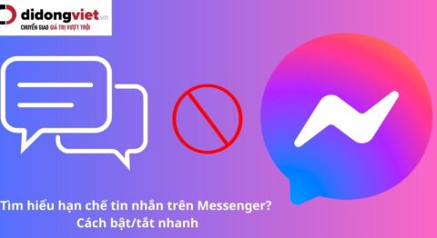 hạn chế tin nhắn trên Messenger