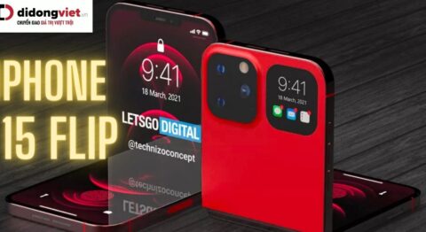 iPhone 15 gập