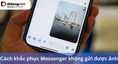 Messenger không gửi được ảnh
