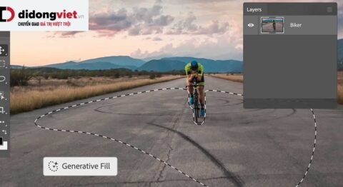 Photoshop đã có thể mở rộng hình ảnh bằng AI