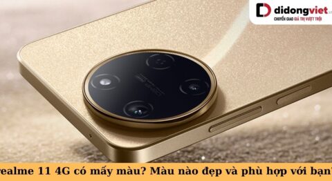 Điện thoại realme 11 4G có mấy màu? Nên chọn màu nào đẹp và phù hợp với bạn? realme 11 4g có mấy màu