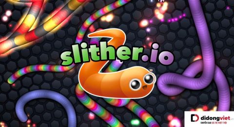 Slither.io – Gam con rắn săn mồi, rắn lớn săn rắn bé đầy kịch tích Slither.io