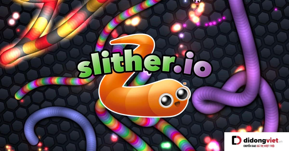 Slither.io – Gam con rắn săn mồi, rắn lớn săn rắn bé đầy kịch tích