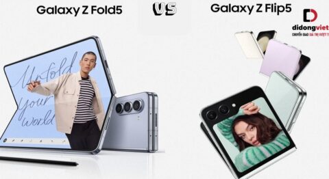 So sánh điện thoại gập Z Flip5 và Z Fold5: Giống và khác