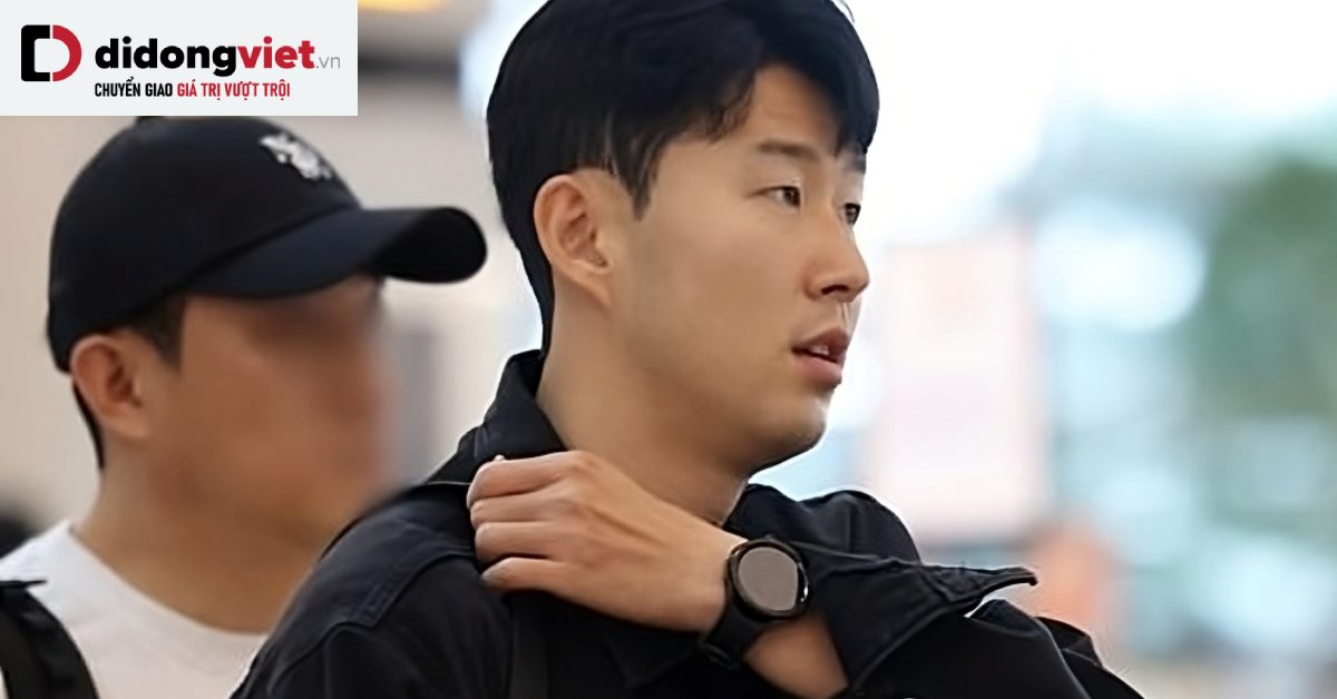 Son Heung-min khoe Galaxy Watch6 Classic trước ngày ra mắt