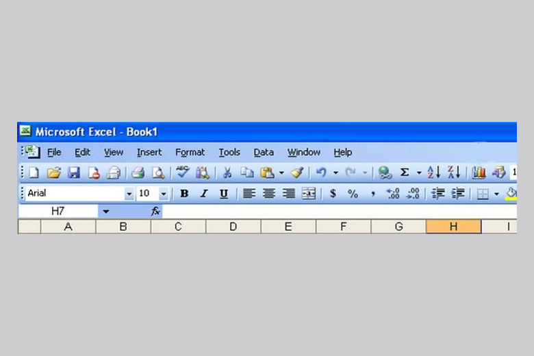 cách hiện thanh công cụ trong Excel