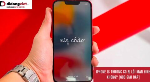 iPhone 13 thường có bị lỗi màn hình không
