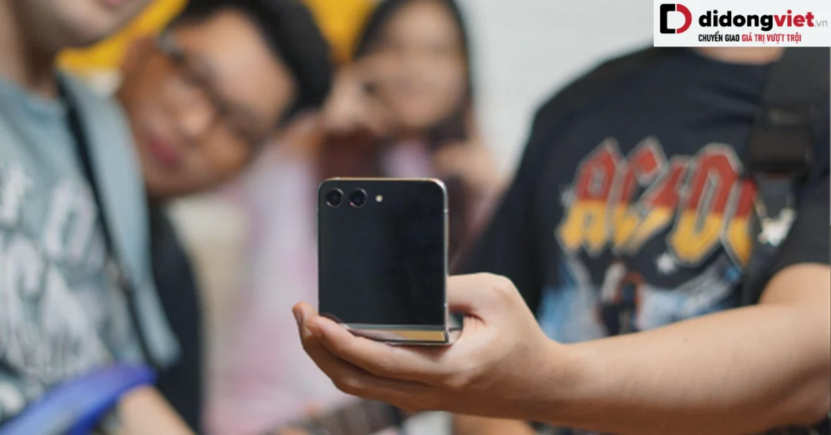 Galaxy Z Flip5 – Sự hòa mình vào dòng chảy âm nhạc Indie cùng các bạn trẻ cá tính