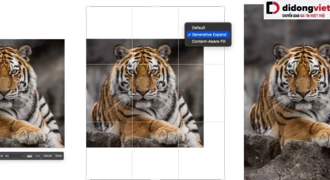 Photoshop beta 25.0 hỗ trợ tạo ảnh AI bằng Tiếng Việt