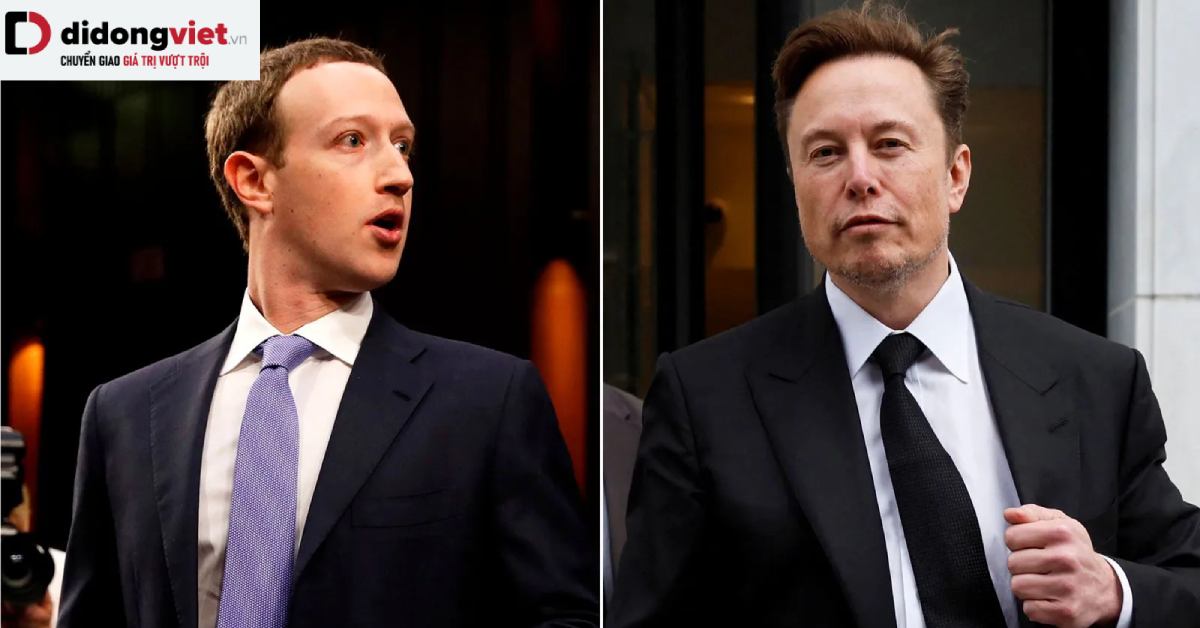Hai tỷ phú Elon Musk và Mark Zuckerberg chuẩn bị đấu võ