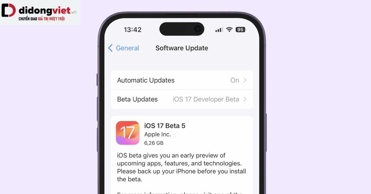 Apple phát hành iOS 17 Dev Beta 5 với nhiều tính năng mới