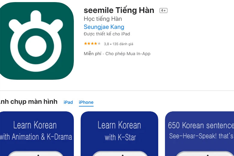 app học tiếng hàn