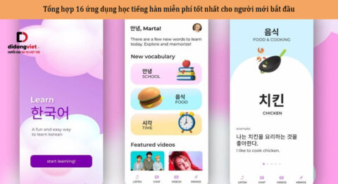 Tổng hợp 21 app học tiếng Hàn miễn phí tốt nhất cho người mới bắt đầu