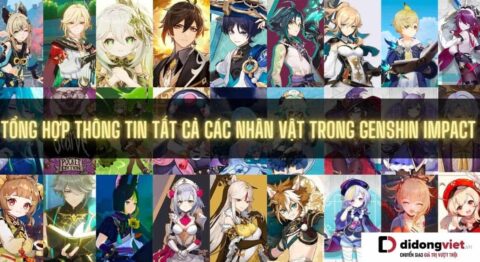 Giới thiệu tổng hợp thông tin các nhân vật trong Genshin Impact các nhân vật trong Genshin Impact
