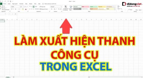 Hướng dẫn 7 cách hiện thanh công cụ trong Excel ở mọi phiên bản cách hiện thanh công cụ trong Excel