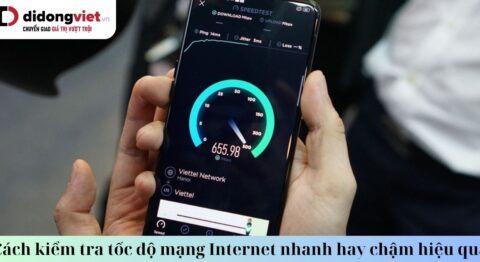 Cách kiểm tra tốc độ mạng Internet nhanh hay chậm và độ ổn định kiểm tra tốc độ mạng internet
