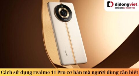 cách sử dụng realme 11 pro