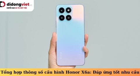 cấu hình honor x6a