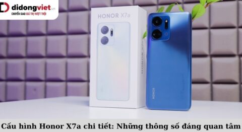 cấu hình Honor X7a