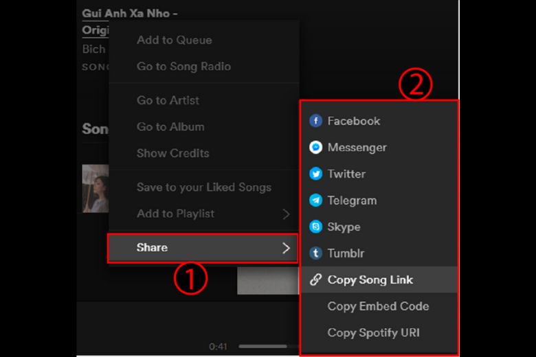 cách sử dụng spotify