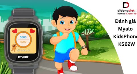 Đánh giá Myalo KidsPhone KS62W: Đồng hồ thông minh dành cho bé Đánh giá Myalo KidsPhone KS62W