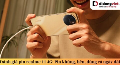 Đánh giá pin realme 11 4G