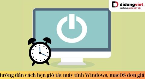 hẹn giờ tắt máy tính