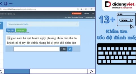 Kiểm tra tốc độ đánh máy để biết đã chuyên nghiệp hay chưa? Thử ngay 13+ website này kiểm tra tốc độ đánh máy