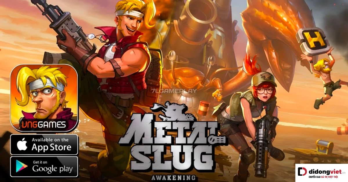 Metal Slug: Awakening – Tựa game đi cảnh cùng sự tái xuất của Rambo lùn trở về tuổi thơ