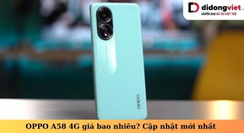 Điện thoại OPPO A58 4G giá bao nhiêu? Cập nhật bảng giá mới nhất tại Di Động Việt oppo a58 4g giá bao nhiêu