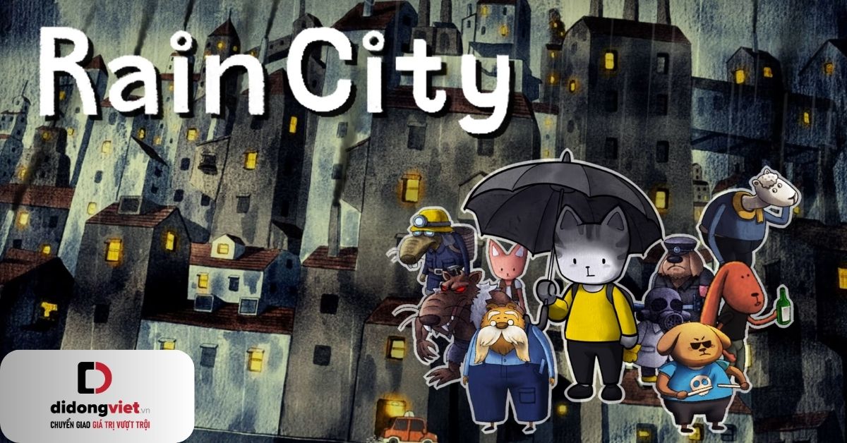 Cuộc phiêu lưu đi tìm em gái của chú mèo trong “Rain City”