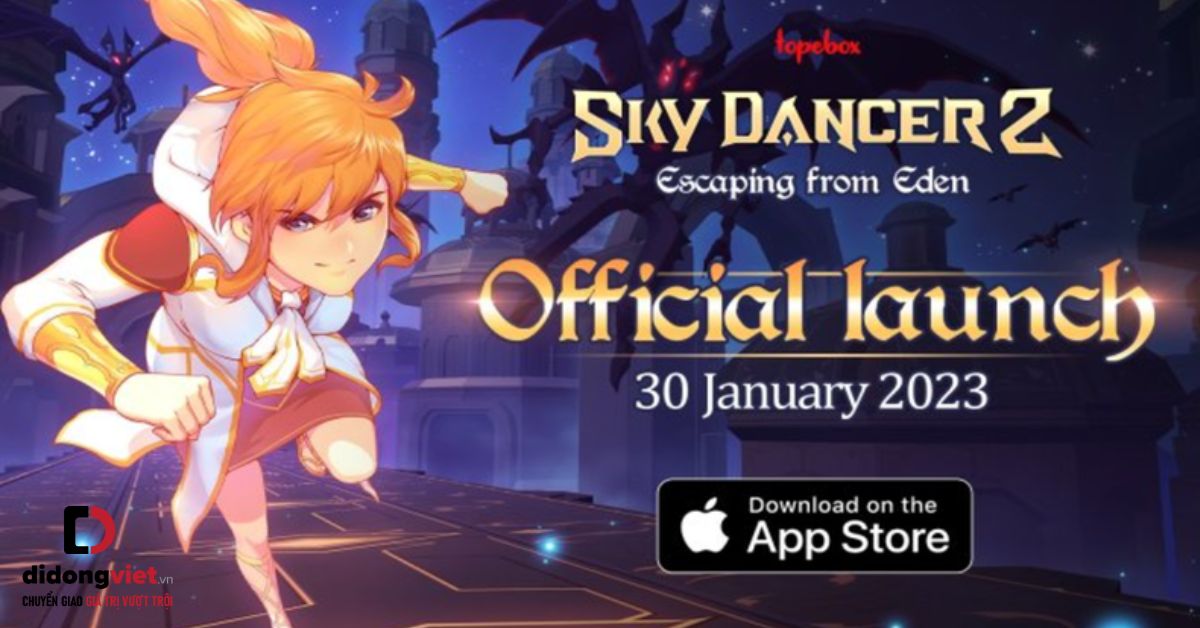 Game nhập vai Sky Dancer: Escaping from Eden trốn chạy khỏi vườn địa đàng