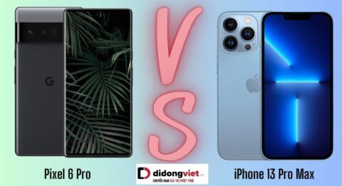 So sánh Pixel 6 Pro và iPhone 13 Pro Max