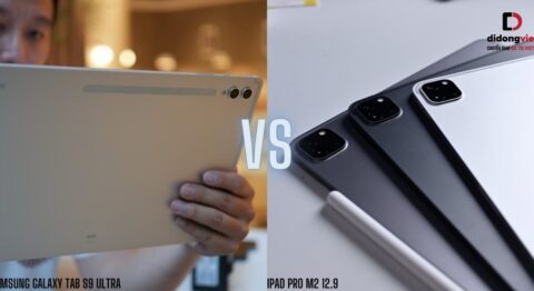 So sánh máy tính bảng Samsung Galaxy Tab S9 Ultra và iPad Pro M2 12.9 inch