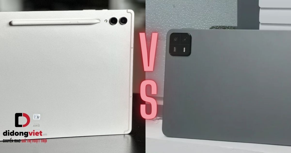 So sánh máy tính bảng Samsung Galaxy Tab S9 Ultra và Xiaomi Pad 6 Max 14 inch