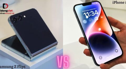 So sánh điện thoại gập Samsung Galaxy Z Flip5 và iPhone 14 Plus: Nên chọn dòng nào?