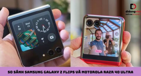So sánh Samsung Galaxy Z Flip5 và Motorola Razr 40 Ultra: Nên chọn flagship nào?