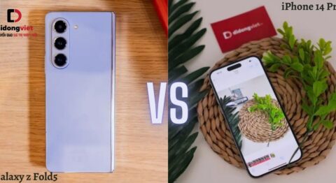 So sánh điện thoại gập Samsung Galaxy Z Fold5 và iPhone 14 Pro: Có cân kèo hay không?