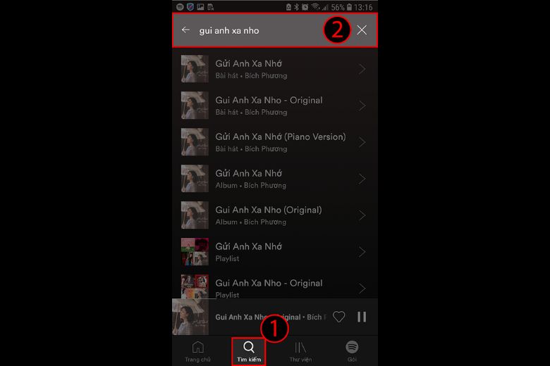 cách sử dụng spotify